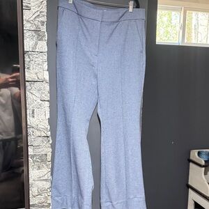 LOFT Classic Blue Flare Pants